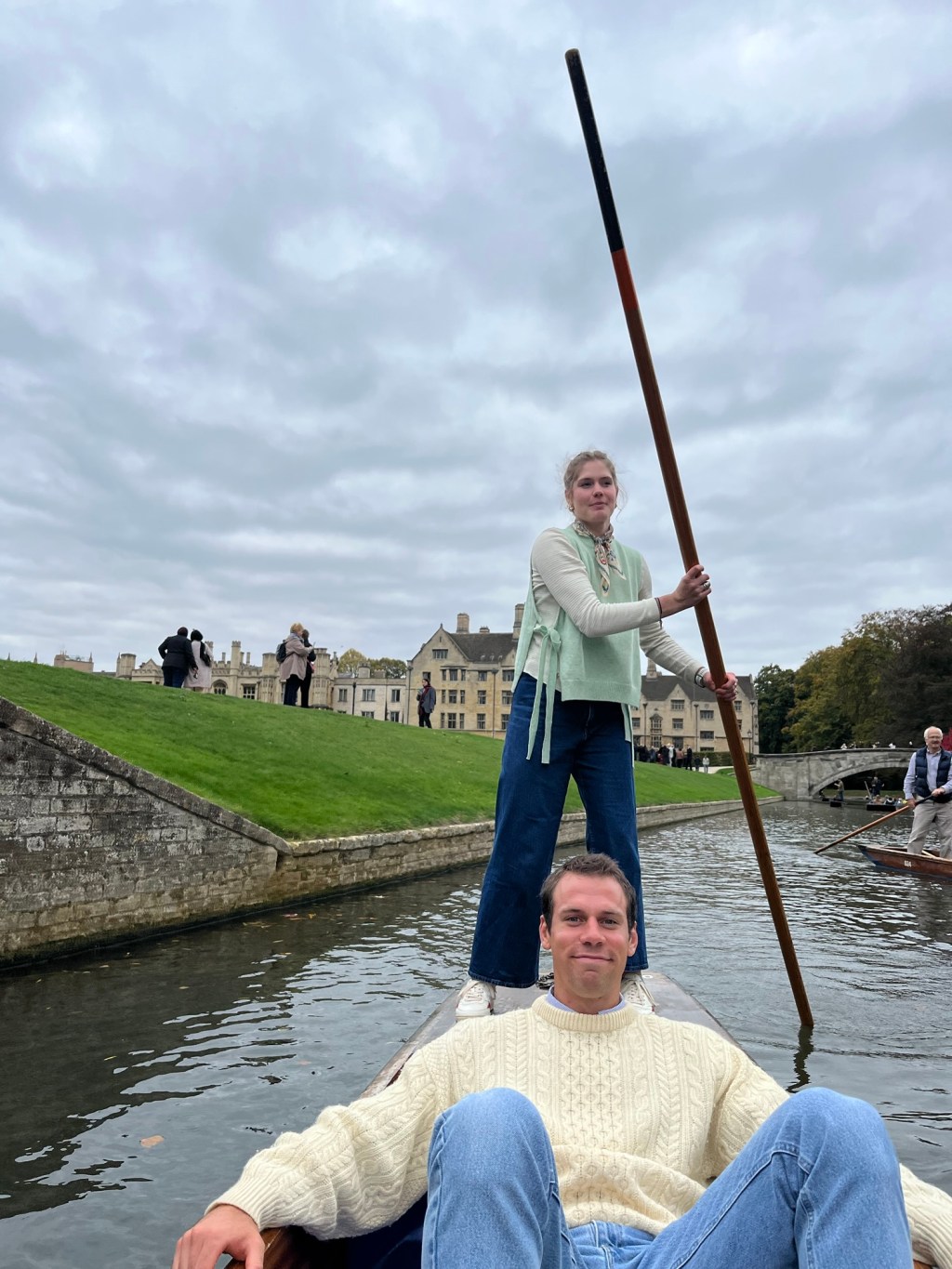 Punting in Cambridge